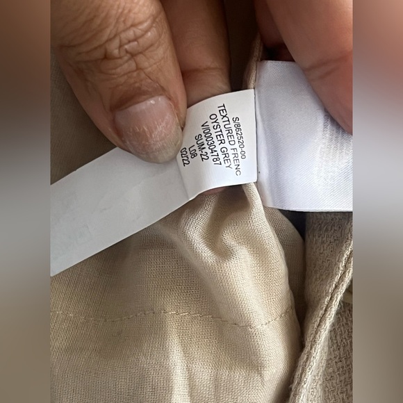 Banana Republic French Utility Field Textured Jacket In Oyster Grey - Picture 13 of 16